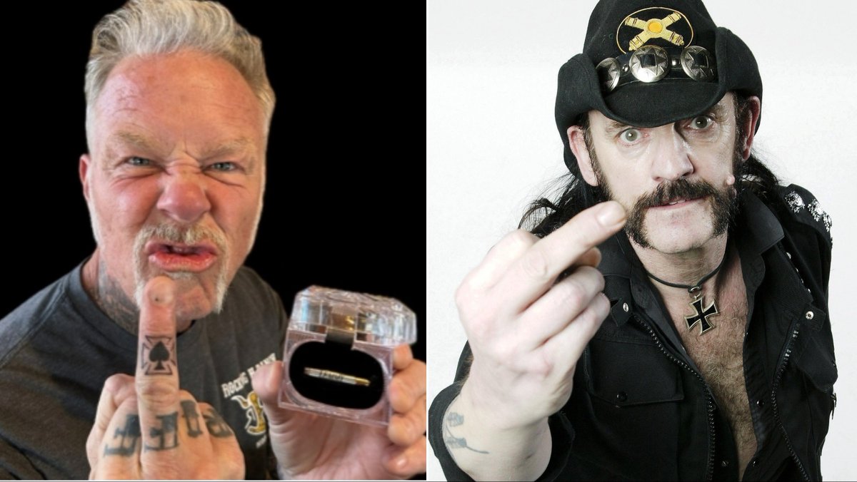 🖕 JAMES HETFIELD just got a badass new MOTÖRHEAD tattoo — infused with LEMMY's ashes revolvermag.com/music/james-he…