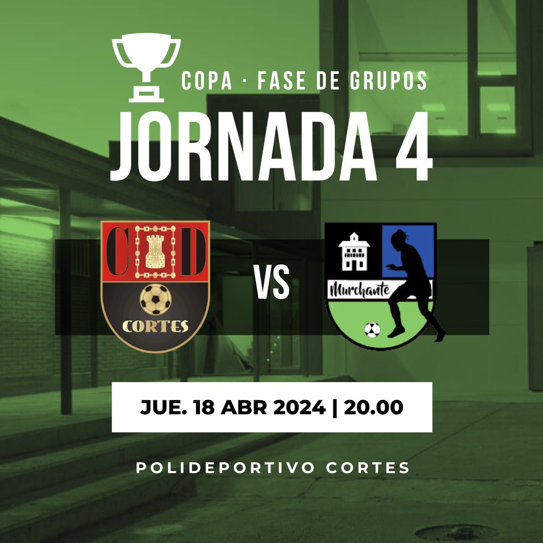 Murchante_FS's tweet photo. Fase Grupos 🏆 J.4.

👥 C.D. Cortes 🆚️ Recarte Talleres M.F.S.

 🗓 Jue. 18 abr.
🕦 20:00h.
📍 Cortes

#RecarteTalleres #CopaSenior  #FútsalFemenino  #VamosEquipo #APorTodas https://t.co/RyLGQxUQde