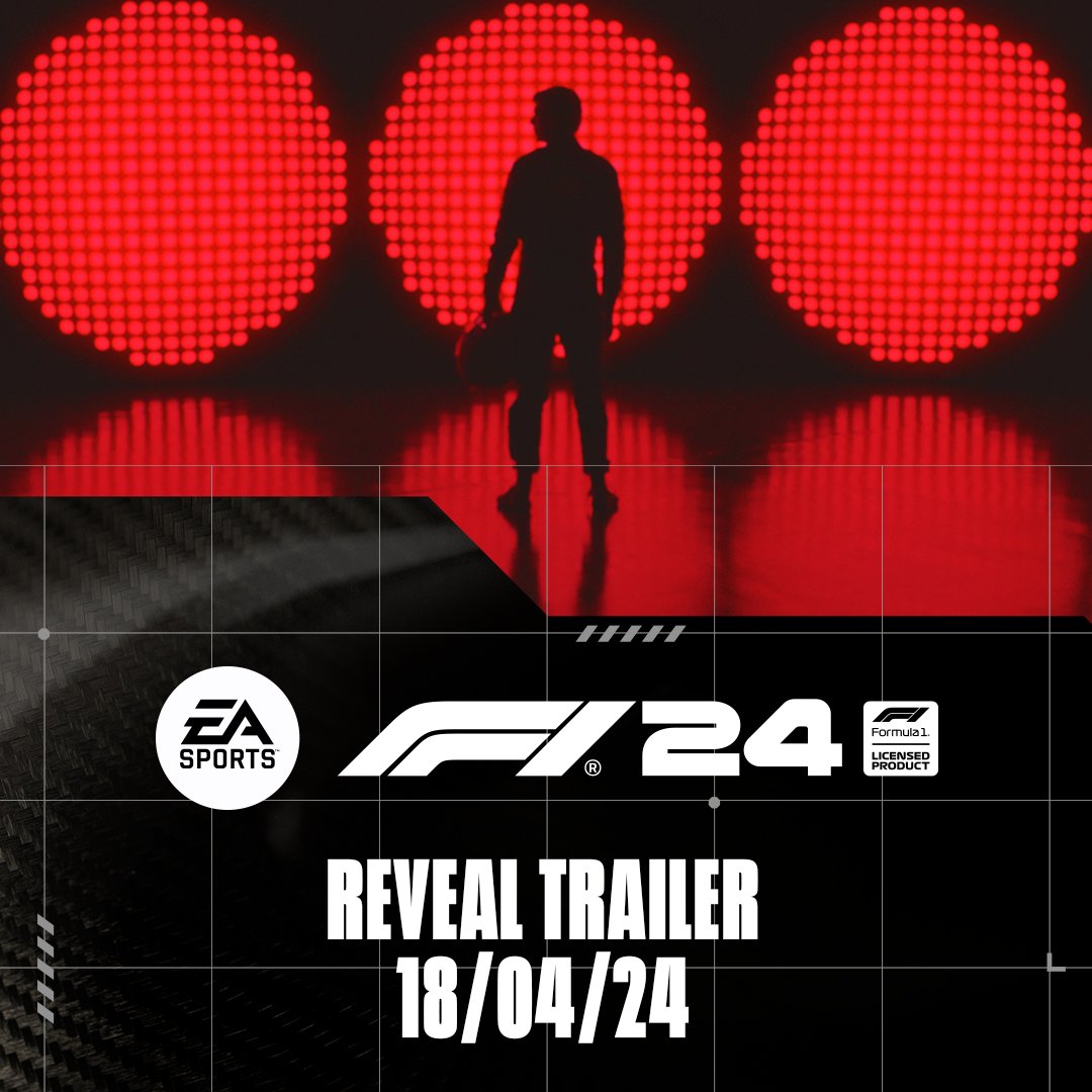 Get your first look at #F124 tomorrow, as we debut the Reveal Trailer 👀

📺 Watch here: youtube.com/watch?v=NnyCWs…