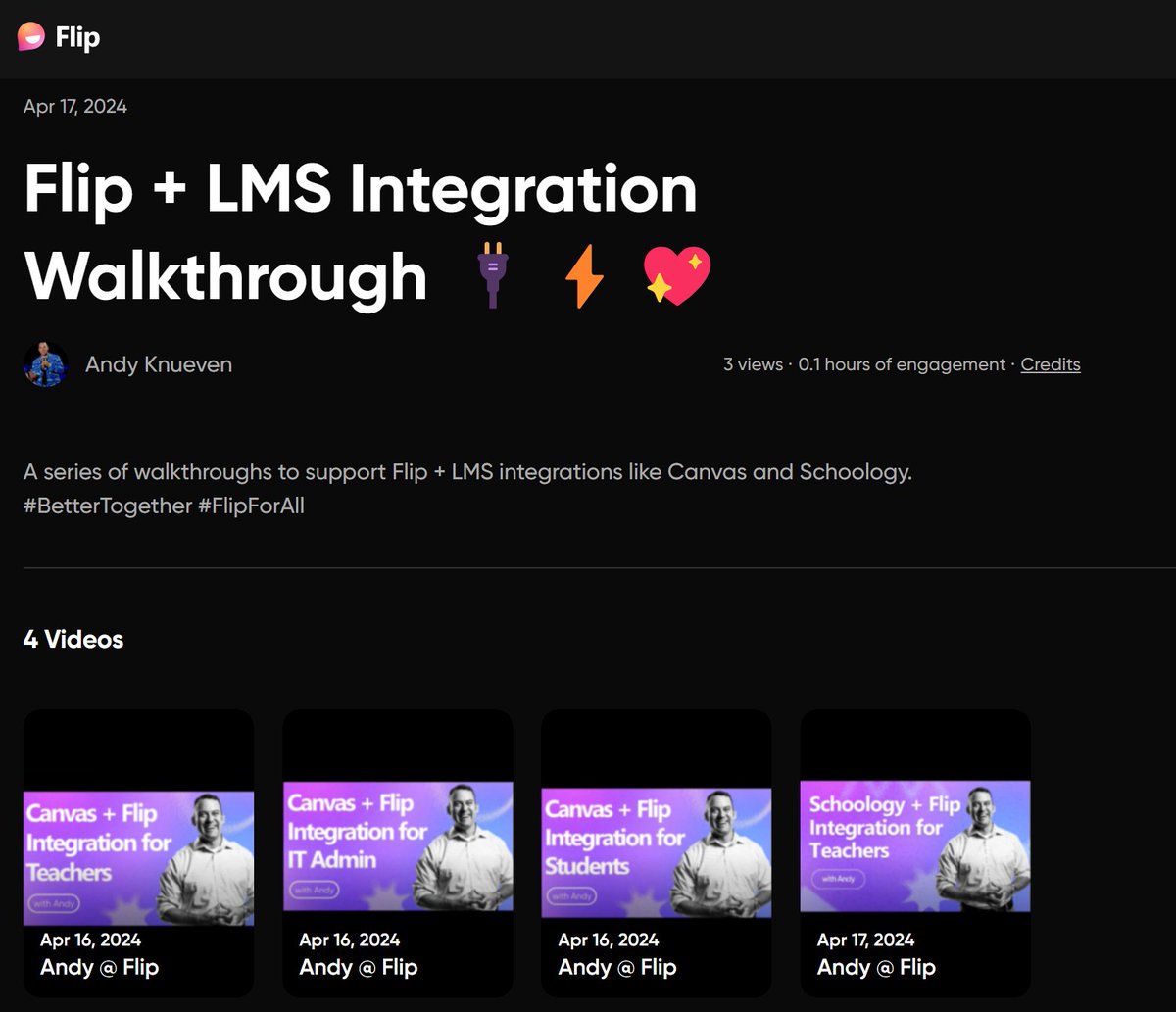 If you are a @Canvas_by_Inst or #Schoology @MyPowerSchool educator, this Flip #Mixtape📼 from @MrCoachK15 is for you!

🔌⚡ flip.com/mixtapes/+c76b8 

💖 #FlipForAll #BetterTogether #CanvasLMS