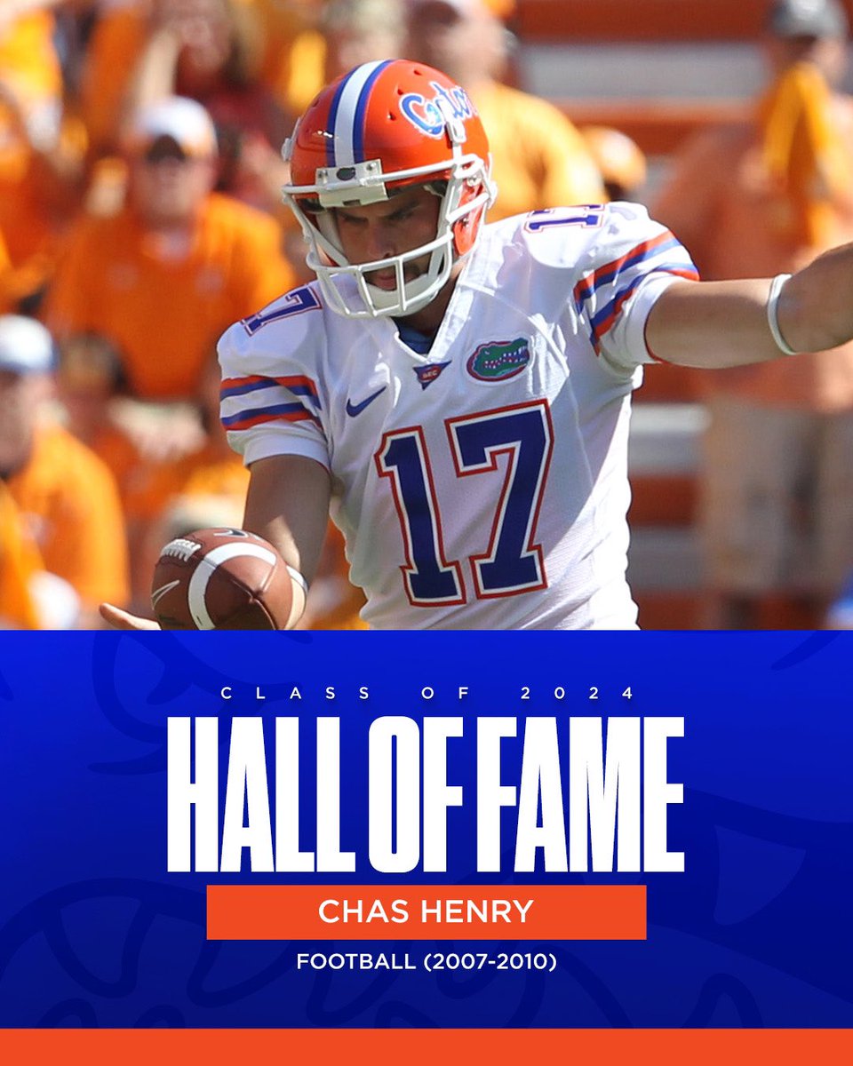 Congrats, Gator Great @ChasHenry17!