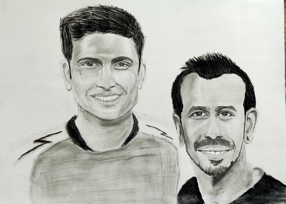 Adarsh Kumar (@adarshkumar16__) on Twitter photo When you combine graphite and charcoal sketching...
<a href="/ShubmanGill/">Shubman Gill</a> <a href="/yuzi_chahal/">Yuzvendra Chahal</a>
#sketch #art #cricket #IPL2024 #TATAIPL #GujaratTitans #RajasthanRoyals When you combine graphite and charcoal sketching...
<a href="/ShubmanGill/">Shubman Gill</a> <a href="/yuzi_chahal/">Yuzvendra Chahal</a>
#sketch #art #cricket #IPL2024 #TATAIPL #GujaratTitans #RajasthanRoyals