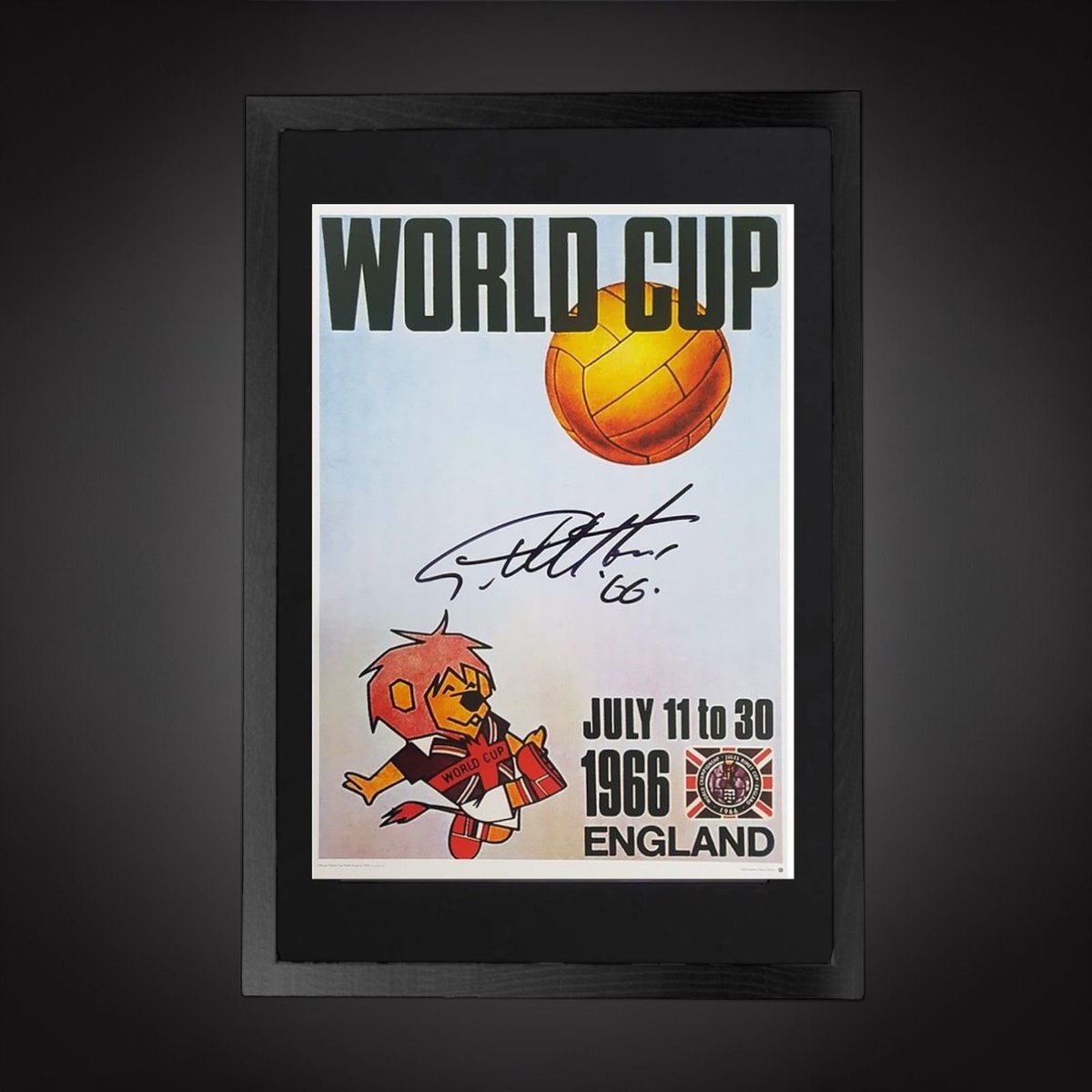 Anyone that would like one of these huge World Cup Willie posters signed and framed with a dedication to your name can get it from terry@a1sportingspeakers.com 07973387294 for £99 delivered or £55 unframed