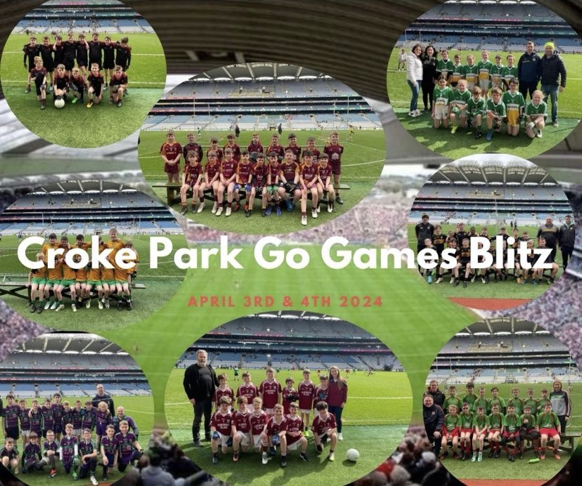 Annaduff, Ballinamore SOH, Bornacoola, Drumkeerin, Fenagh, Gottletteragh, Kiltubrid and Leitrim Gaels represented Leitrim at the recent Go Games Blitz in Croke Park Each team got to play 3 matches on the hallowed turf and also enjoyed a museum tour #GoGames