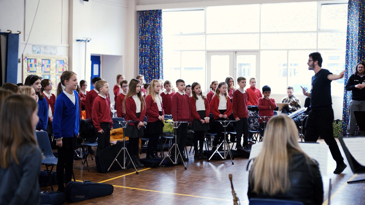 ⭐ PROJECT SPOTLIGHT ⭐ #LeicsCreate, our partnership project with @LeicsMakeMusic and @sinfoniavivauk brings music education to life! Next week, children will be sharing the music they have learnt in an exciting performance at @demontforthall. 📸 Sam Jordan Films