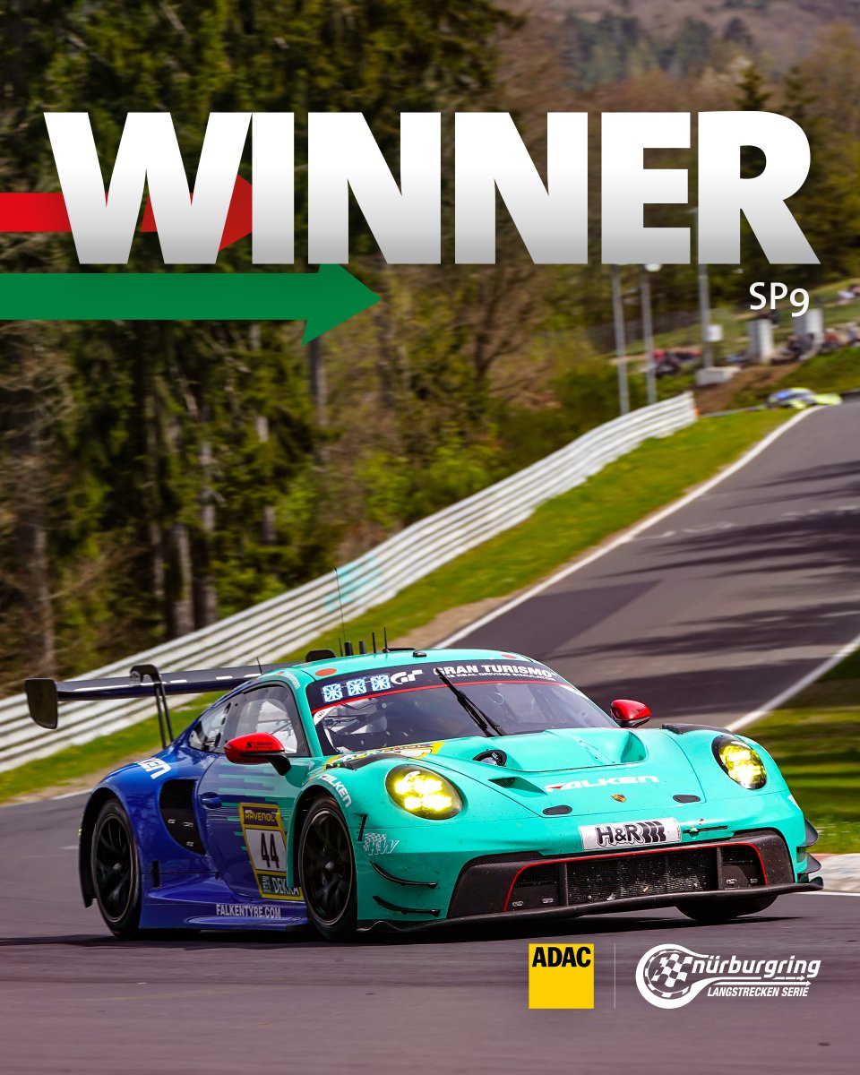 New day, new podium ceremony for Race 1 of the ADAC 24h Qualifiers! 🫶 (5/8) 🥇 SP7: #80 Plusline Racing Team 🥇 SP8T: #169 Dörr Motorsport 🥇 SP9: #44 Falken Motorsports