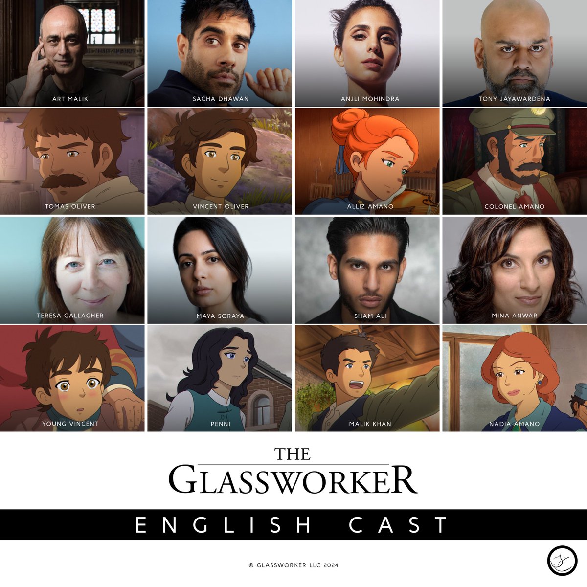 #TheGlassworker English Language Cast