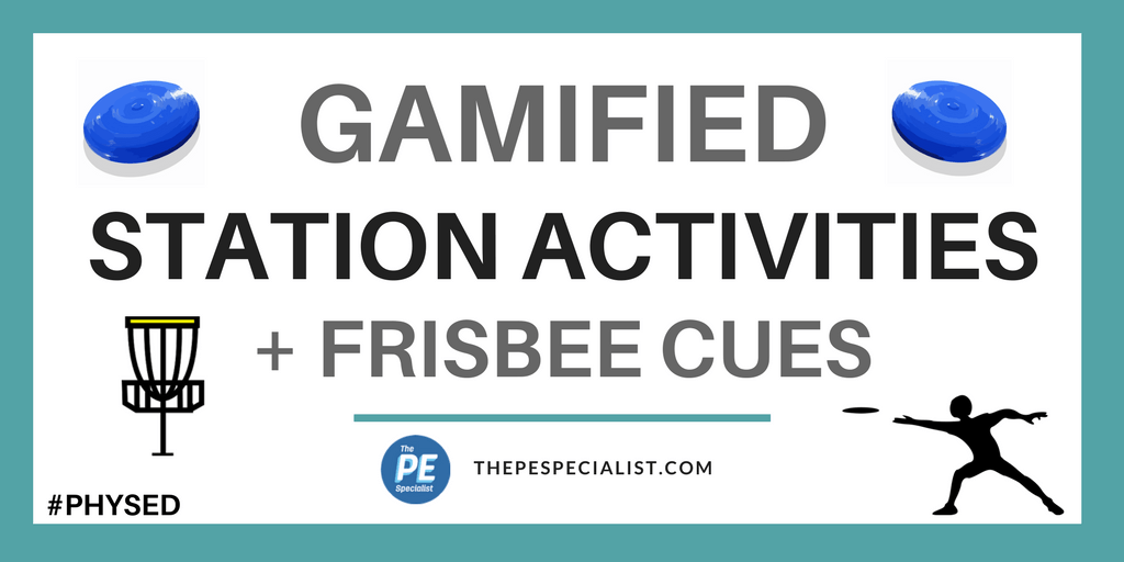 Blog Post: Fun Frisbee Activities for Kindergarten and First Grade thepespecialist.com/frisbeestations #pe #peteacher #physed #pegeeks #iteachpe #physicaleducation