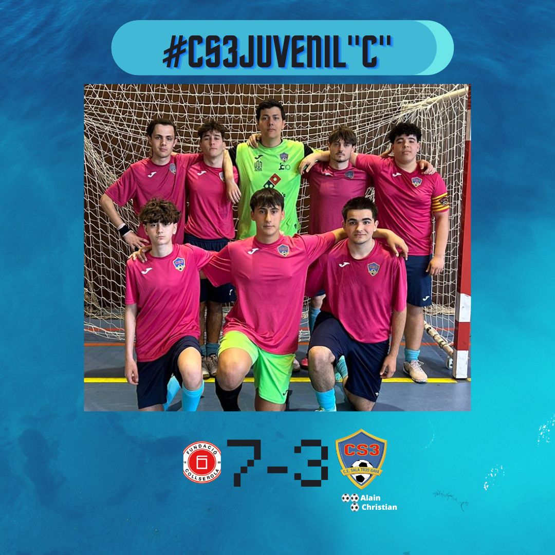🔵#CS3𝐉𝐮𝐯𝐞𝐧𝐢𝐥"𝐂"

➡️Nuestro 𝐉𝐮𝐯𝐞𝐧𝐢𝐥"𝐂" sigue mejorando y se nota en pista.

#UNIVERSCS3 #CS3Base #CS3 #SalaTr3sGava
