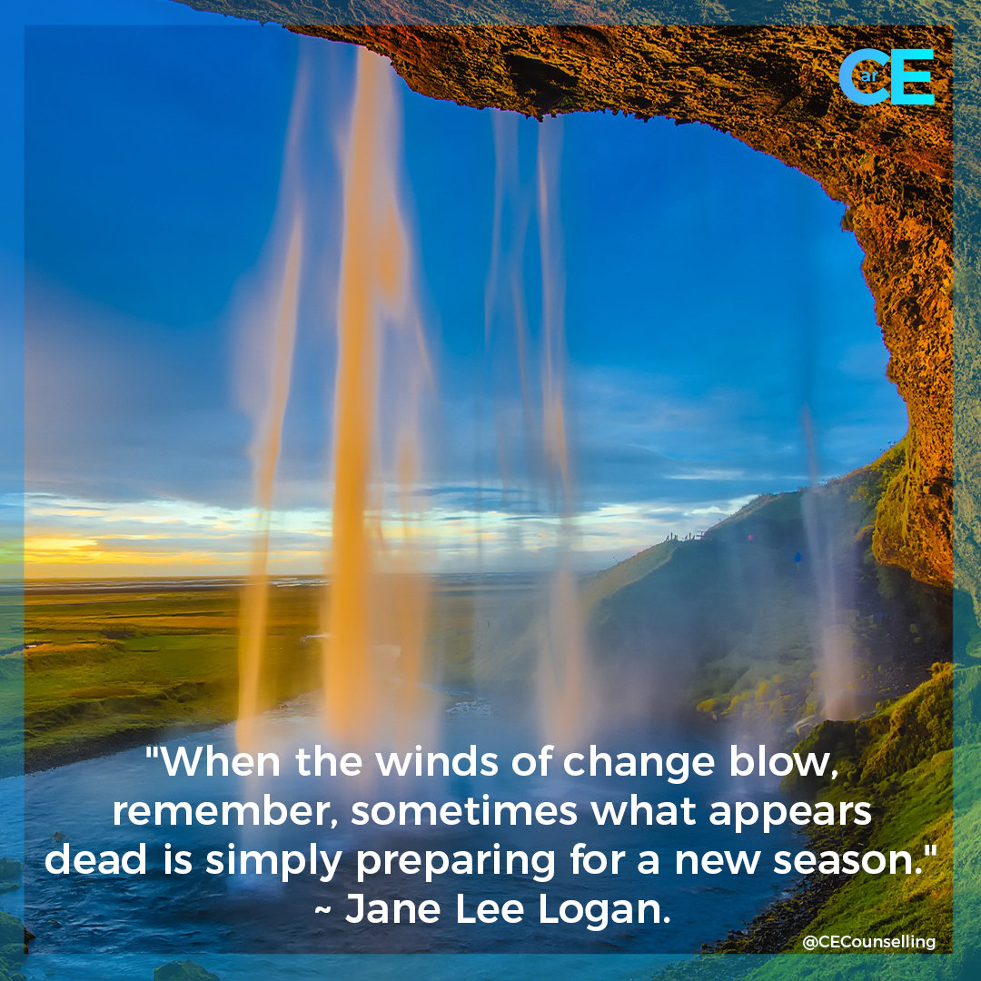 When the winds of change blow, remember, sometimes what appears dead is simply preparing for a new season.~ Jane Lee Logan. ❤️❤️ #Counsellor #anxiety #depression #Alzheimers #Dementia #Carers #TherapistsConnect #support #Grief #Selfcare #love #mentalhealth #couplestherapy