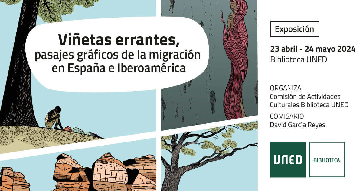 A partir del 23 de abril #DiadelLibro podéis visitar esta exposición en la Biblioteca de la UNED y en nuestra web bib2024.omeka.net/exhibits/show/…