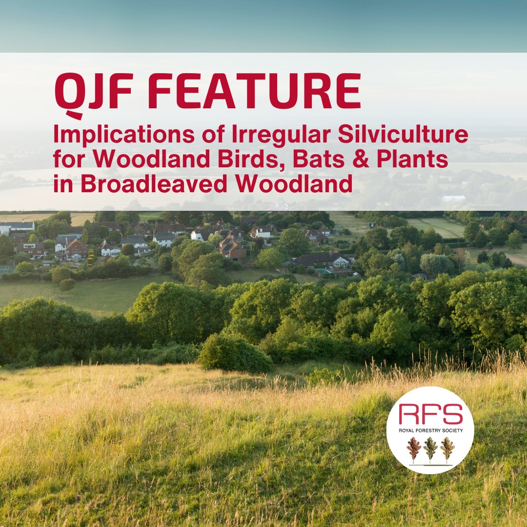'There has been little attention on the use of irregular silviculture as a way of increasing diversity.' Give it some more attention by checking out our most recent Quarterly Journal of Forestry featured article from our April edition! rfs.org.uk/insights-publi…