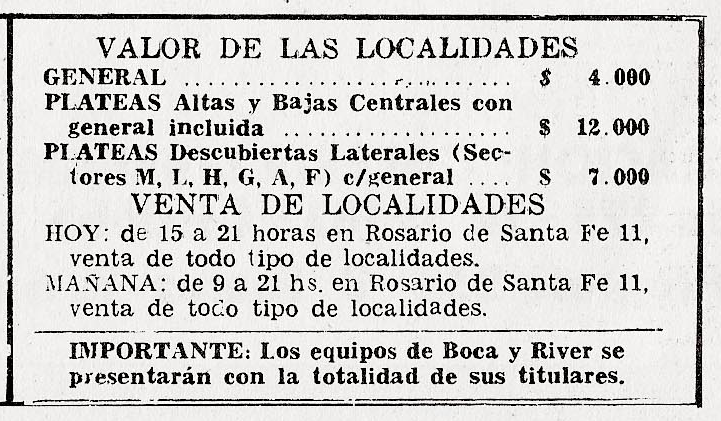 gfarias_MundoD's tweet photo. El 21/3/1979, @BocaJrsOficial y @RiverPlate jugaron por primera vez en el Chateau, en un torneo denominado "Copa de los Grandes", organizado por @CATalleresdecba. Las entradas valían entre 4 mil y 12 mil pesos (3,5 y 10,5 según cambio de la época). 🧵HILO 👇 (SIGUE) https://t.co/IucUsa4k5S