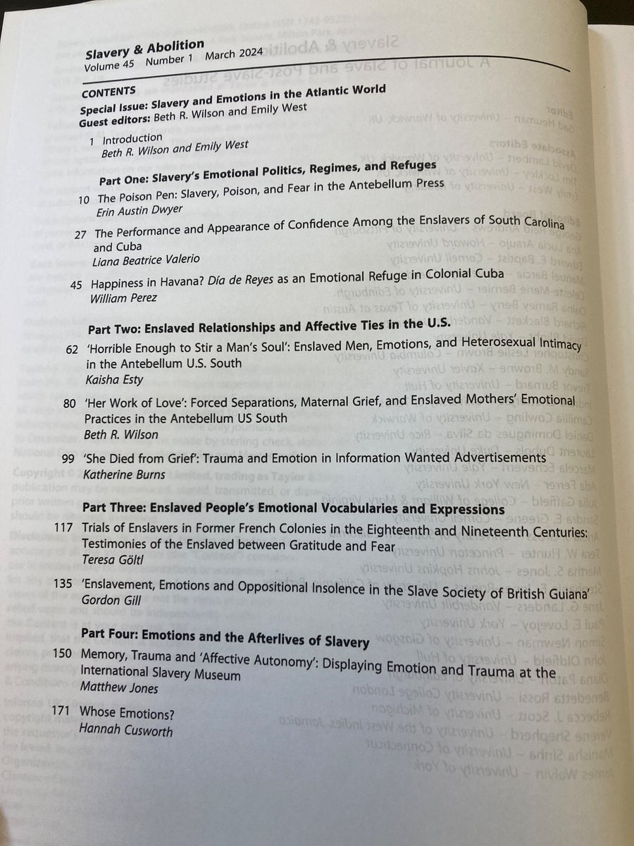 It’s great to see this as a physical copy and re-read some of the truly excellent articles from @ErinAustinDwyer <a href="/professoresty/">Kaisha Esty</a> <a href="/KE_Burns/">Katherine Burns</a> @teresa_goeltl <a href="/hannahcusworth/">Hannah Cusworth- is away for a bit</a> and others!