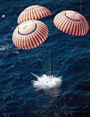 #OnThisDay, 1970, The astronauts of the ill-fated #Apollo13 moon mission splashed down safely in the #Pacific...