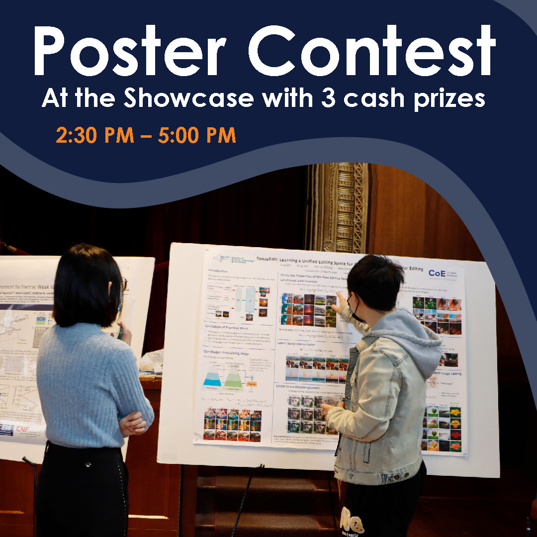 Enter our poster contest hosted at the 2024 Finger Lakes Science and Technology Showcase (next Thursday) for a chance to win cash prizes! linktr.ee/coedatascience

#UniversityOfRochester #DataScience #NYStar #CenterOfExcellence #Meliora