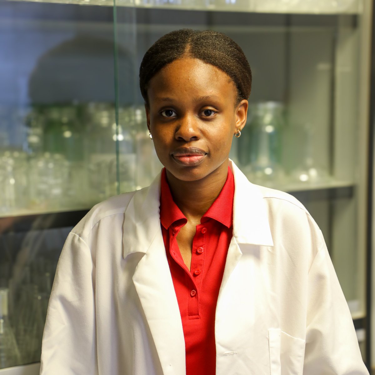Food science Ph.D. student Faith Ouma is working with associate prof. Griffiths Atungulu to find optimal rice storage conditions to minimize the production of aflatoxin — a carcinogenic health hazard. #AgFoodLife #AgFoodInnovators @AginArk