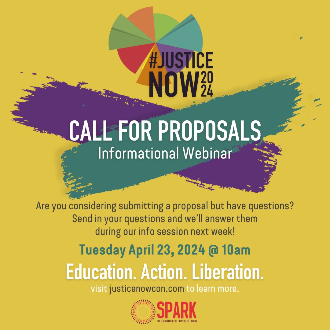 Join Dr. Redman next Tuesday at 10am EST for a 30min virtual informational session to provide answers to any questions you may have. Visit ow.ly/wbXc50Ri6NA to register today! #JusticeNOW2024 #SPARK #JusticeNOWConference #ReproductiveJustice