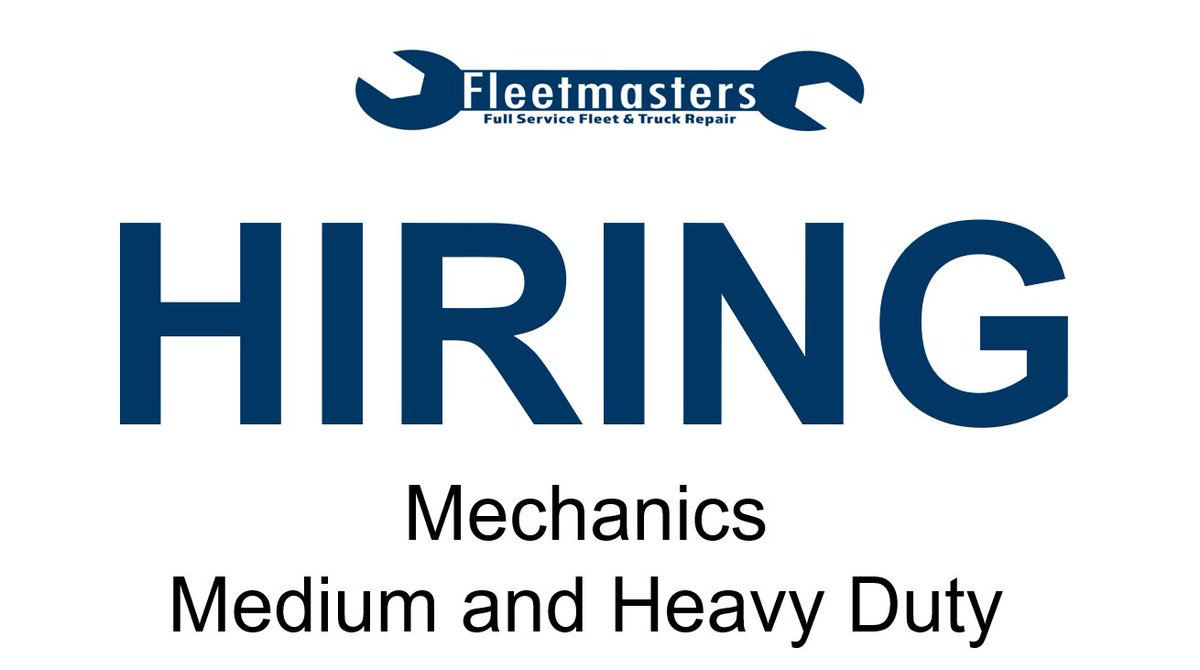 ANOTHER LOCAL JOB OPPORTUNITY OF THE DAY: Fleetmasters is hiring for Mechanics - Medium and Heavy Duty (Job ID: 272469488). Go to OhioMeansJobs.com and type in the Job ID to learn more. #OhioMeansJobs #joboftheday #employment