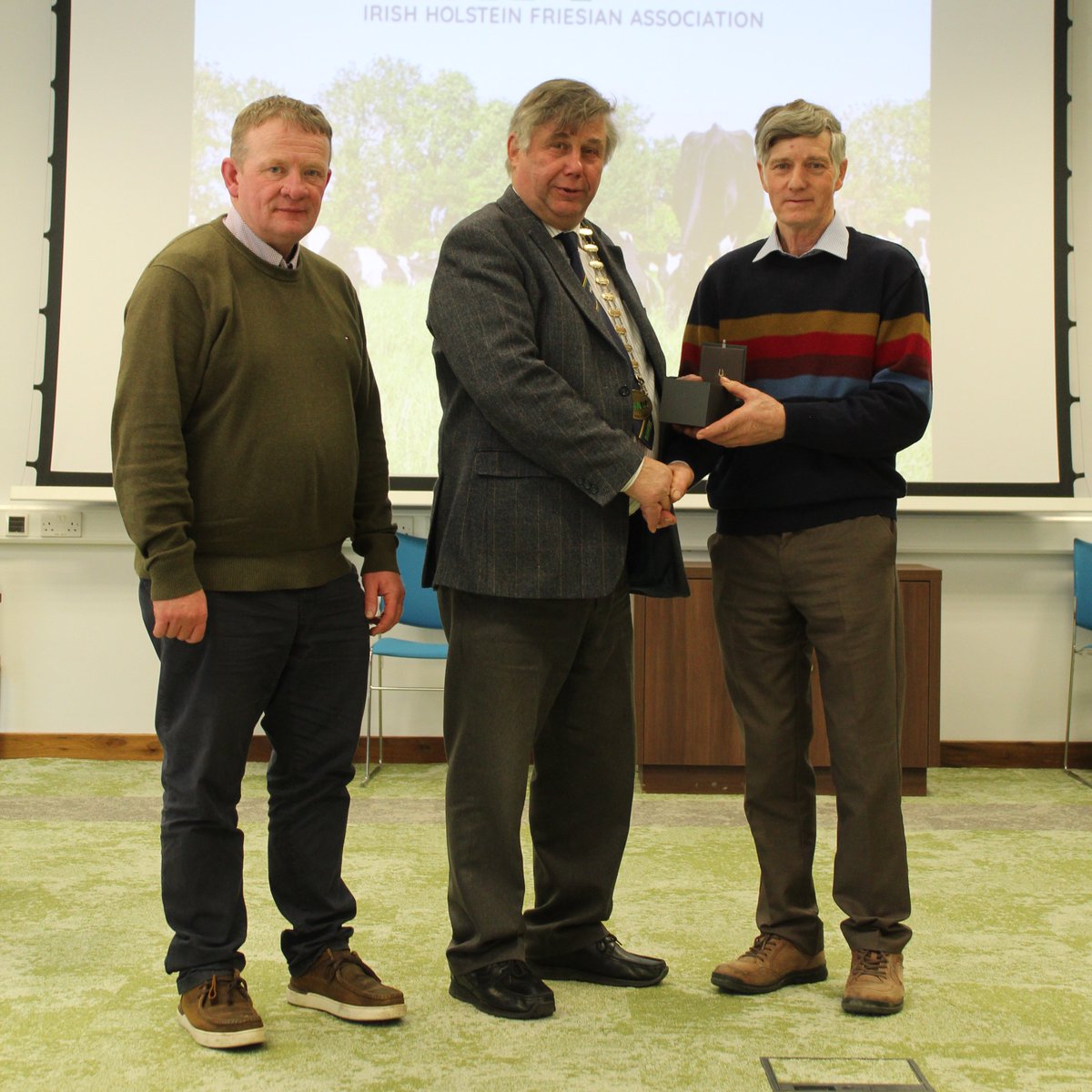 After many years on the IHFA Board we say fair well and thank you to Peter Ging (Ballyclider Herd) Laois Offaly Club - Host of IHFA National Open Day 2023. Peter has been a great asset to Board of the Association.