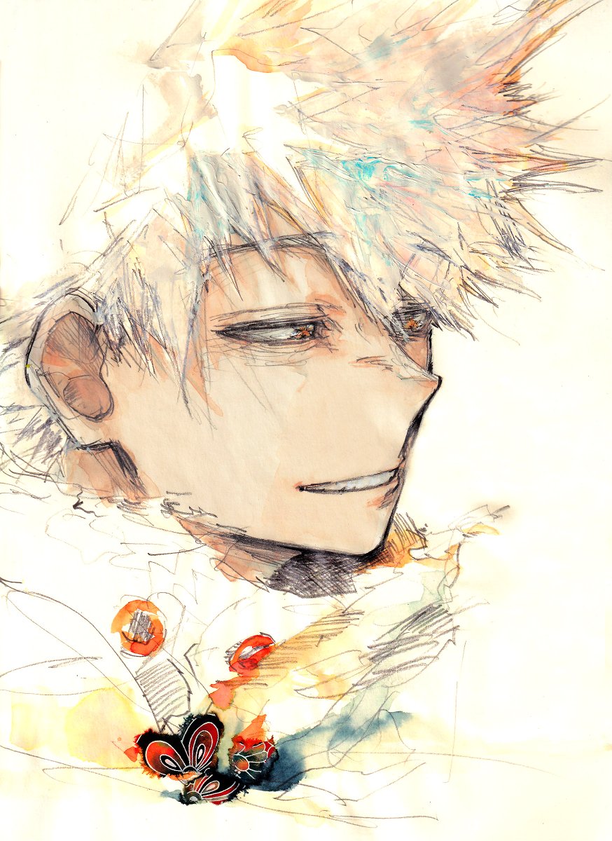 かっちゃんページ デク君の前で爆笑するかっちゃん』⚠解釈違い注意www 笑顔の