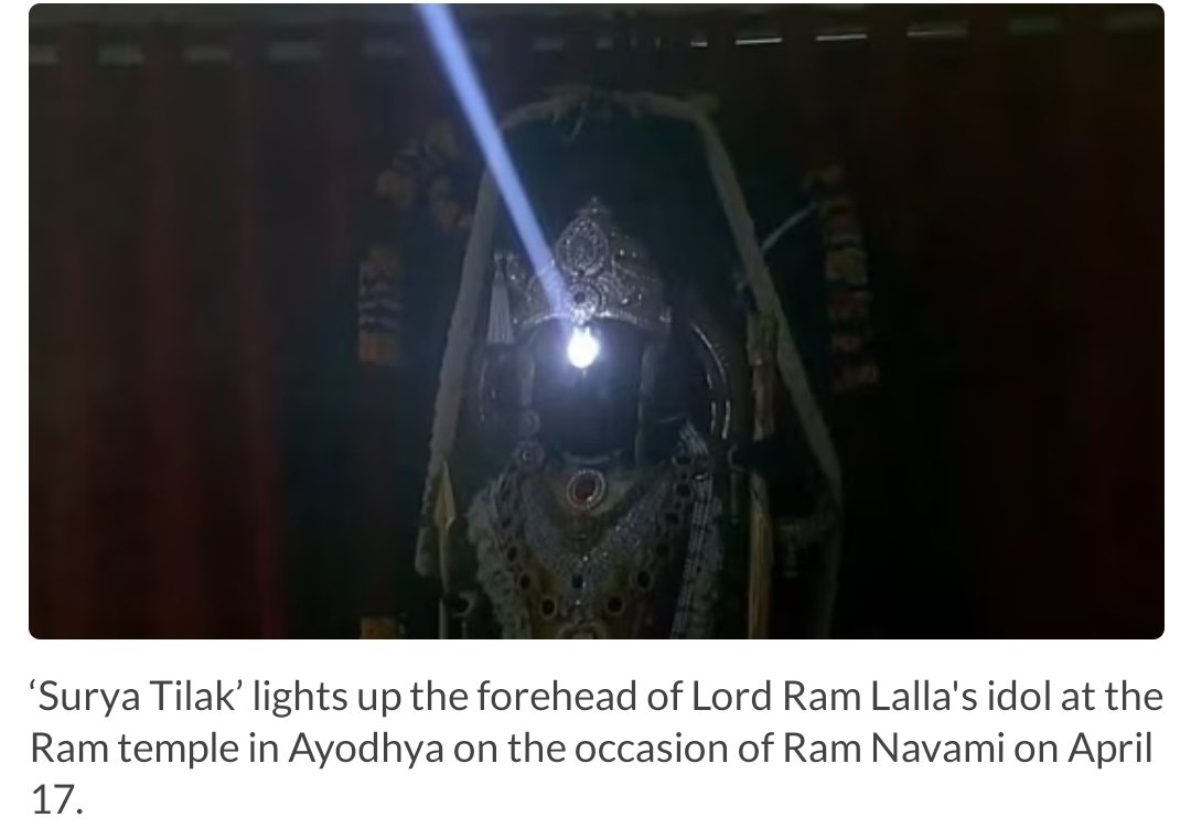 It's funny how people who couldn't comprehend archaeological findings for 500 years are suddenly eager to impart scientific temperament on this image of Lord Ram's idol. 😂 #Ramnavmi People will worship in their own way, & that's what makes us happy.