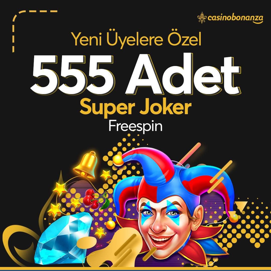 ☀️ 555 FREESPİN ☀️ 🍀 Hemen üye ol , Freespinleri kap ! *⃣ 555 Adet Super Joker Freespinleri ile kazanç bir tık uzağında ! ❤️ 'Heyecanı yakala, kazancın Casino Bonanza'da!' Güncel Adres 🚩t2m.io/casinobonanzac…