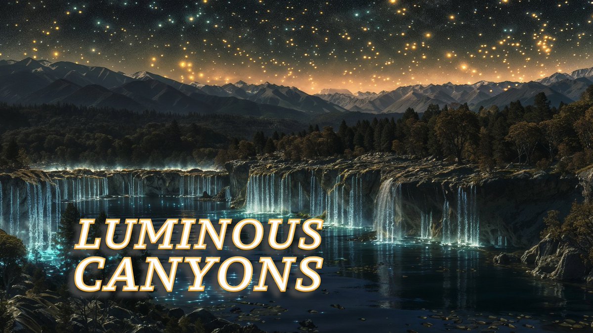 🏔️LUMINOUS CANYONS🏔️

Prompt and examples in thread: