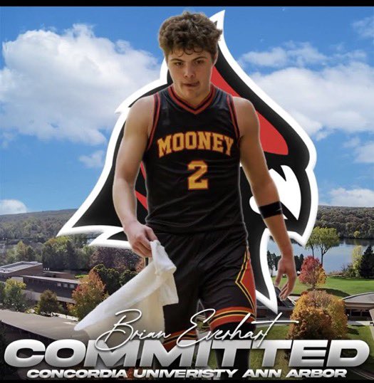 Cardinal Mooney 2024 G Brian Everhart has committed to Concordia-Ann Arbor basketball.thedzone.com/news/cardinal-…