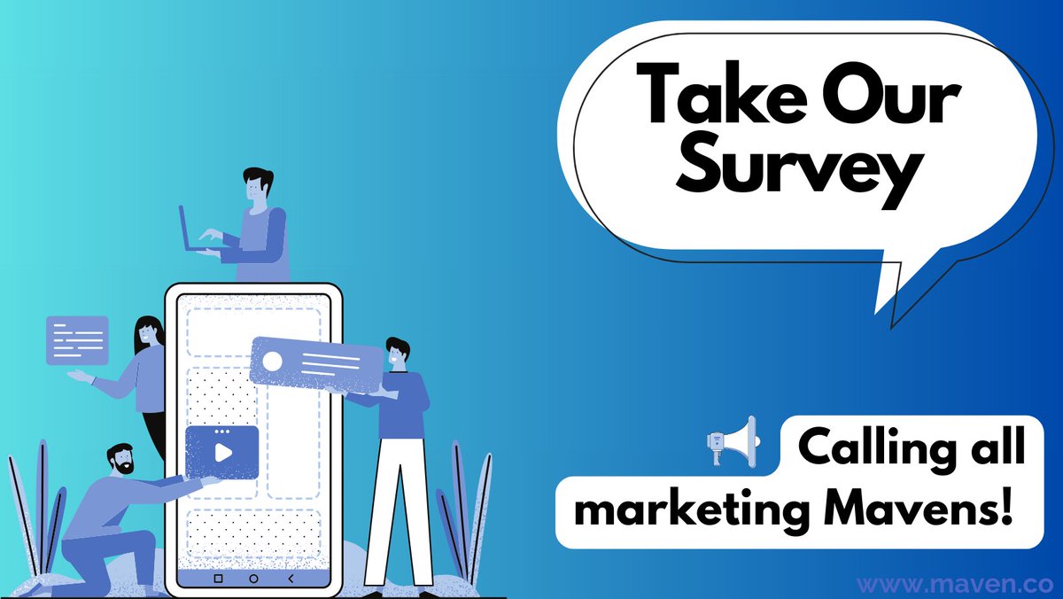 Calling all marketing Mavens!  Your insights are in demand. Join our paid survey and shape the future of advertising. Your voice matters – and we're paying to hear it! app.maven.co/project/714275…
#innovation #management #technology #productivity #gettingthingsdone #MavenResearch