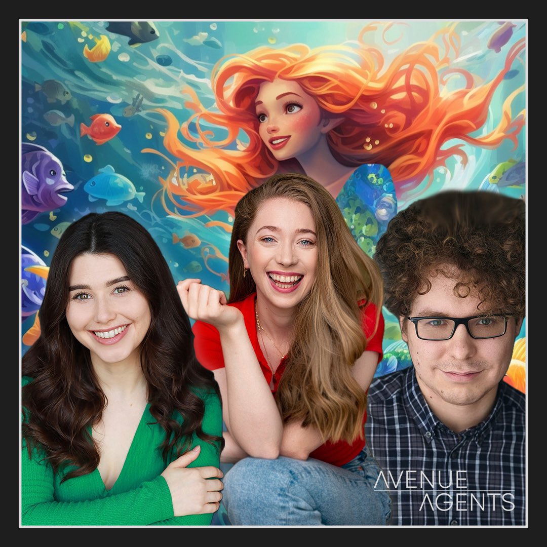 Avenue_Agents's tweet photo. Our brilliant @KiraMaccarter @HelenaGeoghegan & @JimDBurrows are all heading “under the sea” in the Middle East!
Helena plays Marina, with Kira & Jim as Ursula and Billy the Bosun for the brilliant @S4KInternationl
#KiraMacCarter
#HelenaGeoghegan
#JimBurrows https://t.co/QYxmmD1PZR