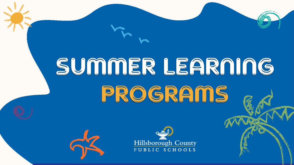 📣 Hey parents, are you looking for Summer Learning Programs for your kiddos? The 2024 Summer Learning Guide for is now up: hillsboroughschools.org/summerlearning. The guide contains specific eligibility criteria for all PK-12 programs. Space is limited, so be sure to check it out soon! ☀️