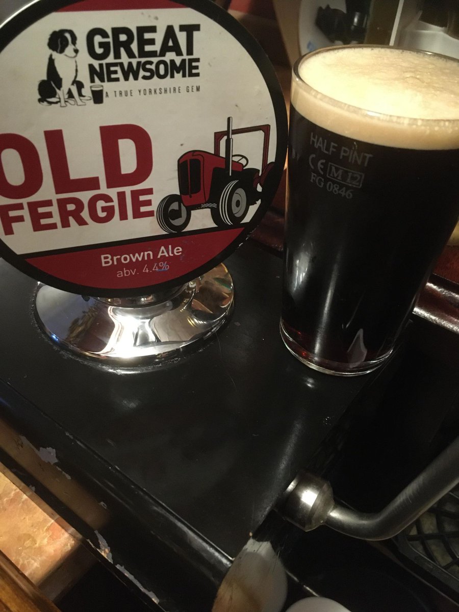 Old Fergie from @greatnewsome   has replaced the Optimum bitter. Still two from @WishboneBrewery and a stout from @Wensleydale_Ale . The Pixie Juice is vegan friendly and gluten free. @HullCAMRA #glutenfreebeer #veganbeer