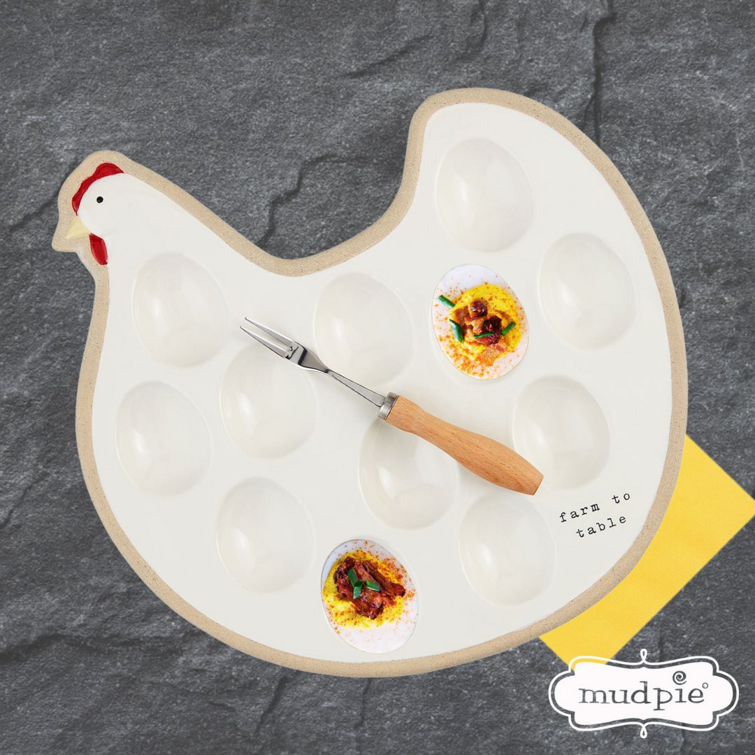 🥚✨ Serve with Rustic Charm: Mud Pie's Hen Deviled Egg Tray! ✨🐓
Impress your guests with farmhouse-inspired flair! Find Mud Pie's hen-shaped deviled egg tray at Lake Conroe Ace Hardware. Perfect for showcasing appetizers in style. Get yours today! 🌟 #MudPie #FarmhouseFlair...