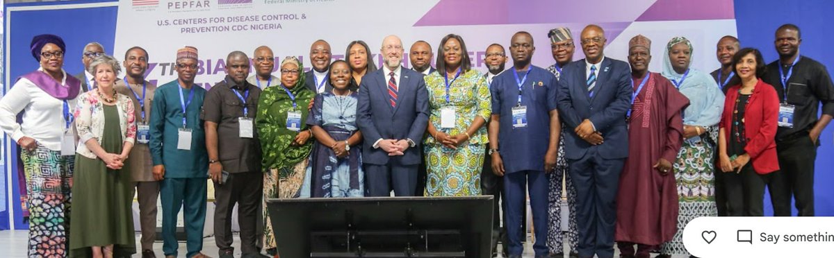 #CDAGreene joined @USCDCNigeria at their Biannual Meeting where he commended the use of science to guide program planning & implementation. He encouraged partners to continue learning from each other to end #HIV as a public-health threat. Learn more >> tinyurl.com/2aw265nd