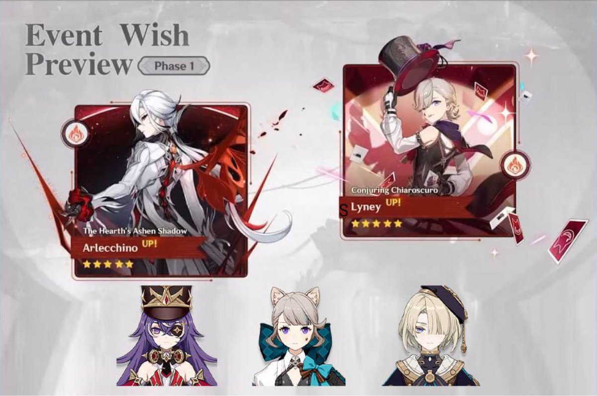 تسريب:

شخصيات الفور ستار  القادمة مع ارلكينو وليني

فيرمينث

لينيت

شيفروز

#قنشن  #قينشن_امباكت