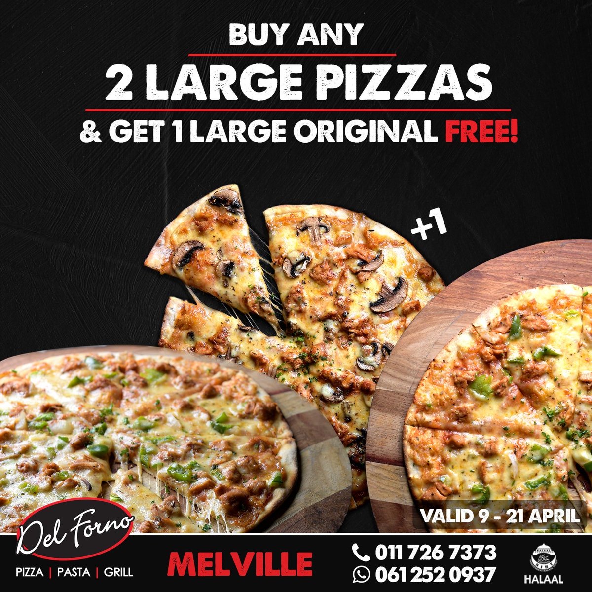 #UJ #loadshedding #FREEPIZZA #delfornomelville #Witts