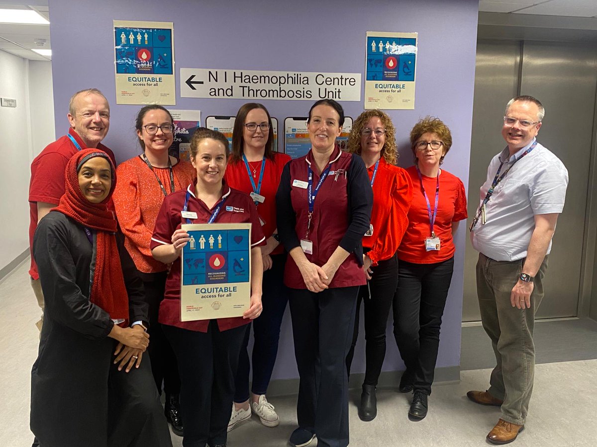 thedatamanager's tweet photo. World Haemophilia Day 2024
Equitable Access For All
#teamhaem @BelfastTrust https://t.co/vjg6i5uBjU