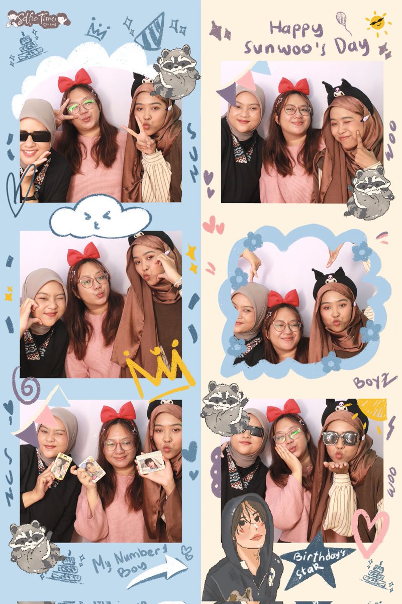 only4younghoon's tweet photo. Loyo sehabis seleksi tidak menghalangi ku untuk main bersama mereka. Thanks for today guys, I'm so happyy~ kapan kapan main lagi yaw π₯°π€ @hyunjaeeuz @sunwflosky
Frame keren & lucu π:
#JOINCLUBNERDYZ by @CLUBNERDYZ2024
#ShineWithSun by @virtualling @TELENOVELLZED @kyuniverce https://t.co/OloTp4o25n