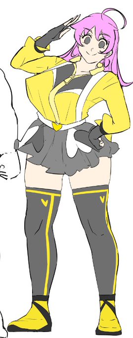 どうかなあ このデザイン
とりま変身前の制服デザイン 