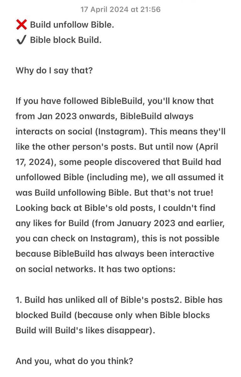 hellopavarisa's tweet photo. ❌ Build unfollow Bible.
✔️ Bible block Build.

Hello @biblesumett, do you want any explanation about this? Ops, I forgot, that even "Camnoz" you don't even speak up, so what do I expect about this issue? #BibleWichapas #bsumone #Bubble https://t.co/inqMgqPqzq