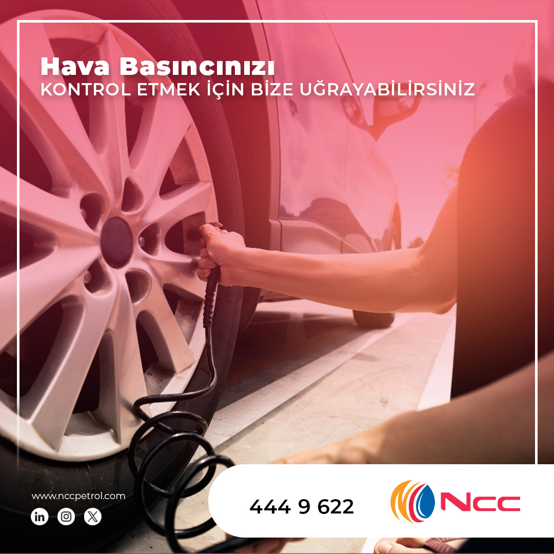 "Hava basıncınızı kontrol etmek için bize uğrayabilirsiniz"

nccpetrol.com

#NCCPetrol #HavaBasıncı #YakıtTüketimi #YakıtTasarrufu #DoğruBasınç