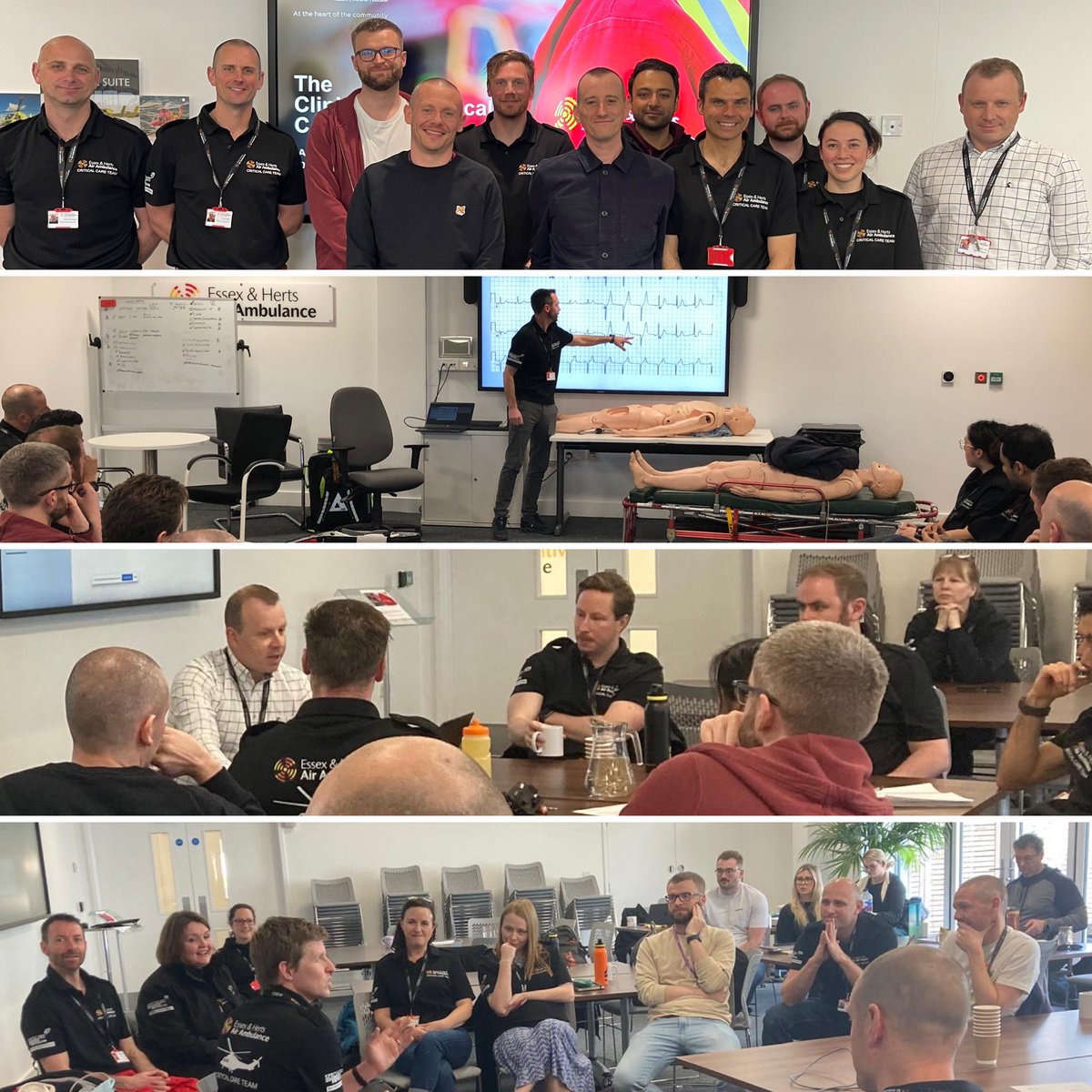 ehaatClinical's tweet image. The @EHAAT_ #PHCC continues: @tonyjoy81 delivers a masterclass on chest injury, @OllyJeffo anaesthesia, Forensic Pathologist Dr Ben Swift on ClinicoPathological Correlation and resident ECG expert @AdamPitcairn on dangerous #ECGs