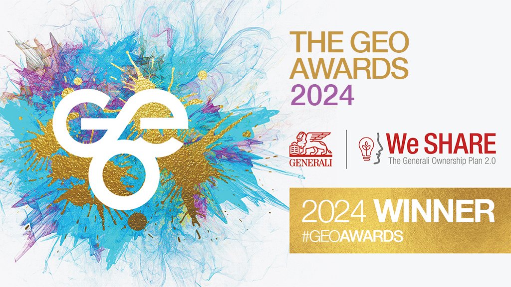 We SHARE 2.0, the second Share Plan for Generali Group employees, was awarded in the “Most Innovative Plan Design” category at the GEO (Global Equity Organization) Awards in Nashville. The award celebrates the excellence of employee share plans globally for more than 20 years.