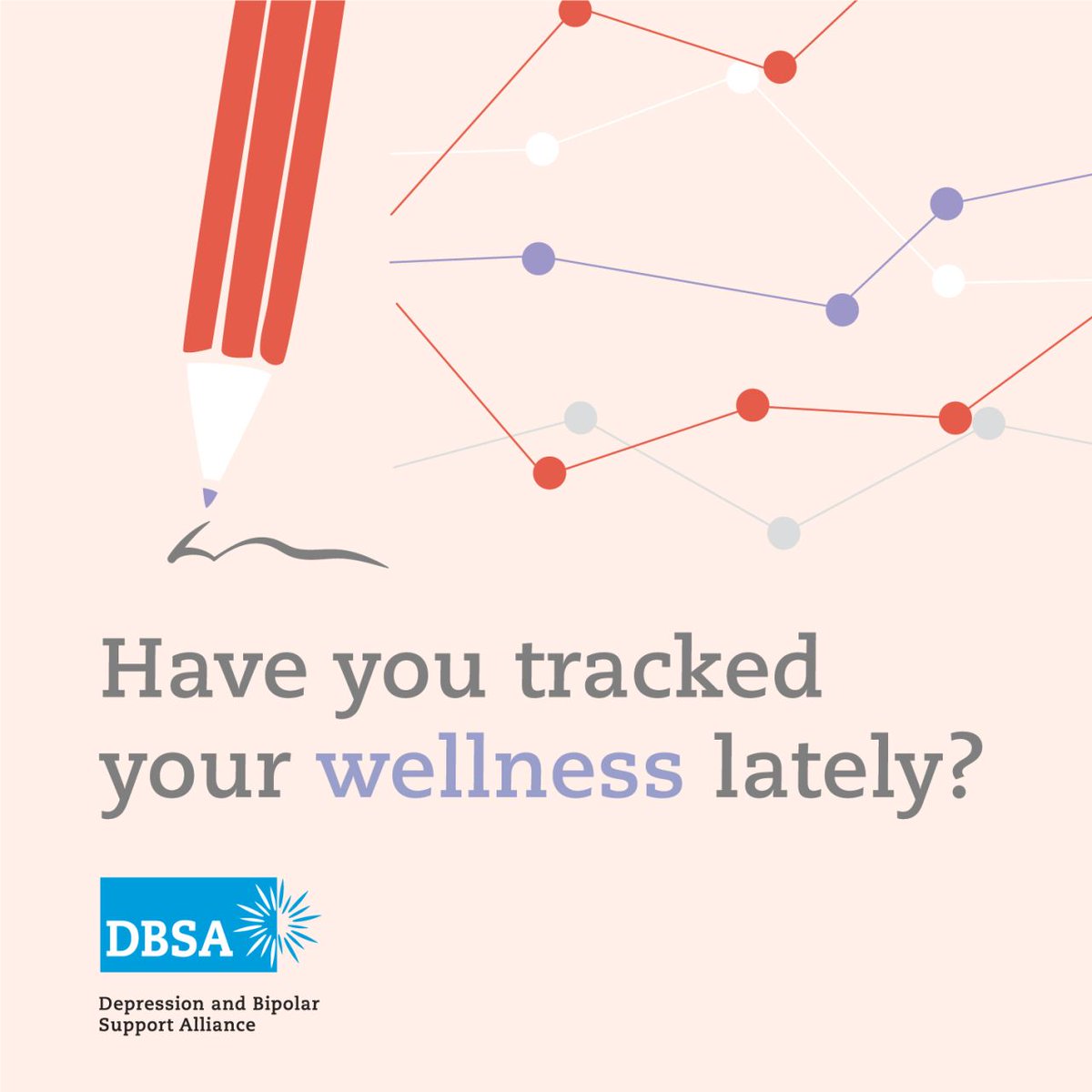 The DBSA Wellness Tracker consists of one main mood tracker and seven supporting symptoms, behavior, and lifestyle trackers designed to work together to give you an overall picture of your wellness. How's your mood today? bit.ly/3S43YHZ