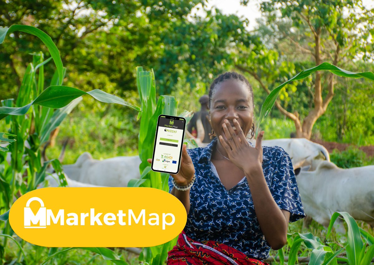 There is a new app in town 🥳 It's called MarketMap and its aim is to provide agri-based solutions and microfinance opportunities for women in Agriculture. Whether you are a female farmer or a female entrepreneur interested in agro-processing, this is for you. The app provides: