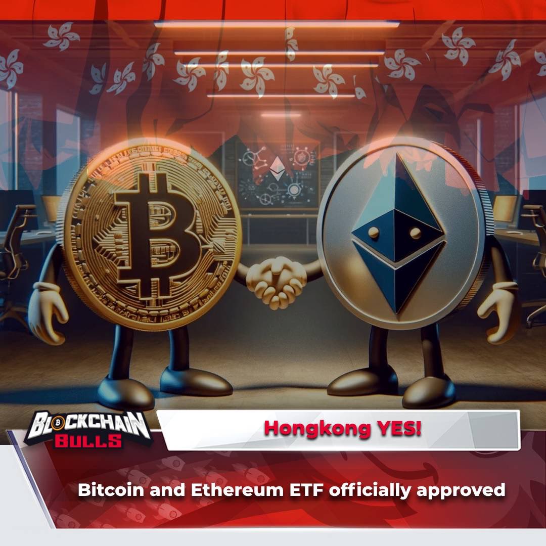 bbulls_crypto's tweet photo. 🚀 Big news! 🌏 Hong Kong approves spot ETFs for #Bitcoin &amp; #Ethereum. Following the US, HK embraces crypto innovation. Predictions say: BTC could surge to $85,906 by May 13, 2024! 📈🌟 Stay tuned for more updates! #CryptoNews #Blockchain #Investing #BITCOIN #Eth #crypto #stocks https://t.co/9aDXsTKW9M