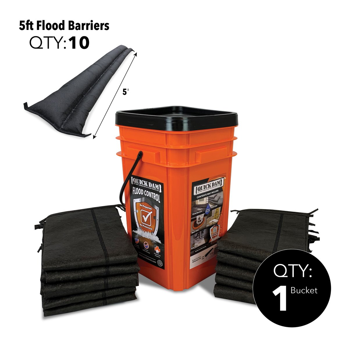 QUICKDAM's tweet photo. Now thru 4/22/24, get 20% off any Grab & Go Bucket Kit at https://t.co/E3qyIYZvdV
Our hi-vis Buckets come in a variety of options with either Indoor or Outdoor products to protect your property from costly water damage. #bepreparedbeprotected #quickdam #floodprotection https://t.co/yGmhkJOPha