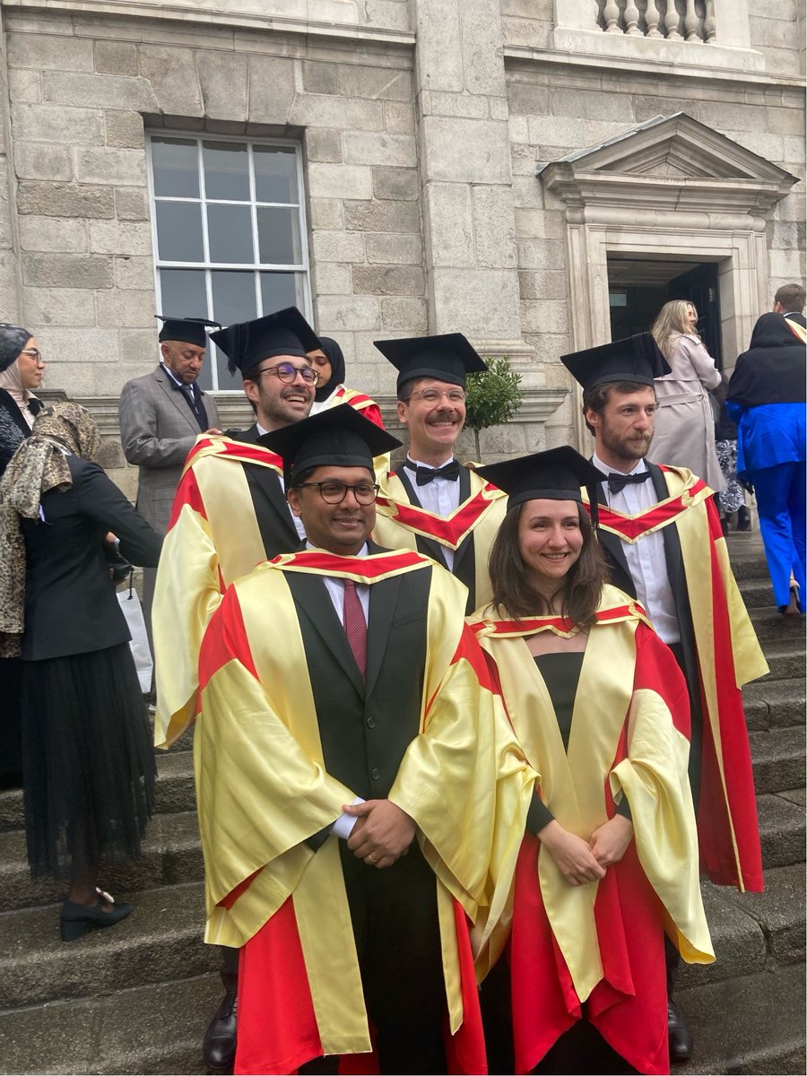 Congratulations to our TRiSS Economics graduates! So lovely to see you all again! We've missed you, but great to know you are in good jobs and doing well. @tcdeconomics @TCD_SSP