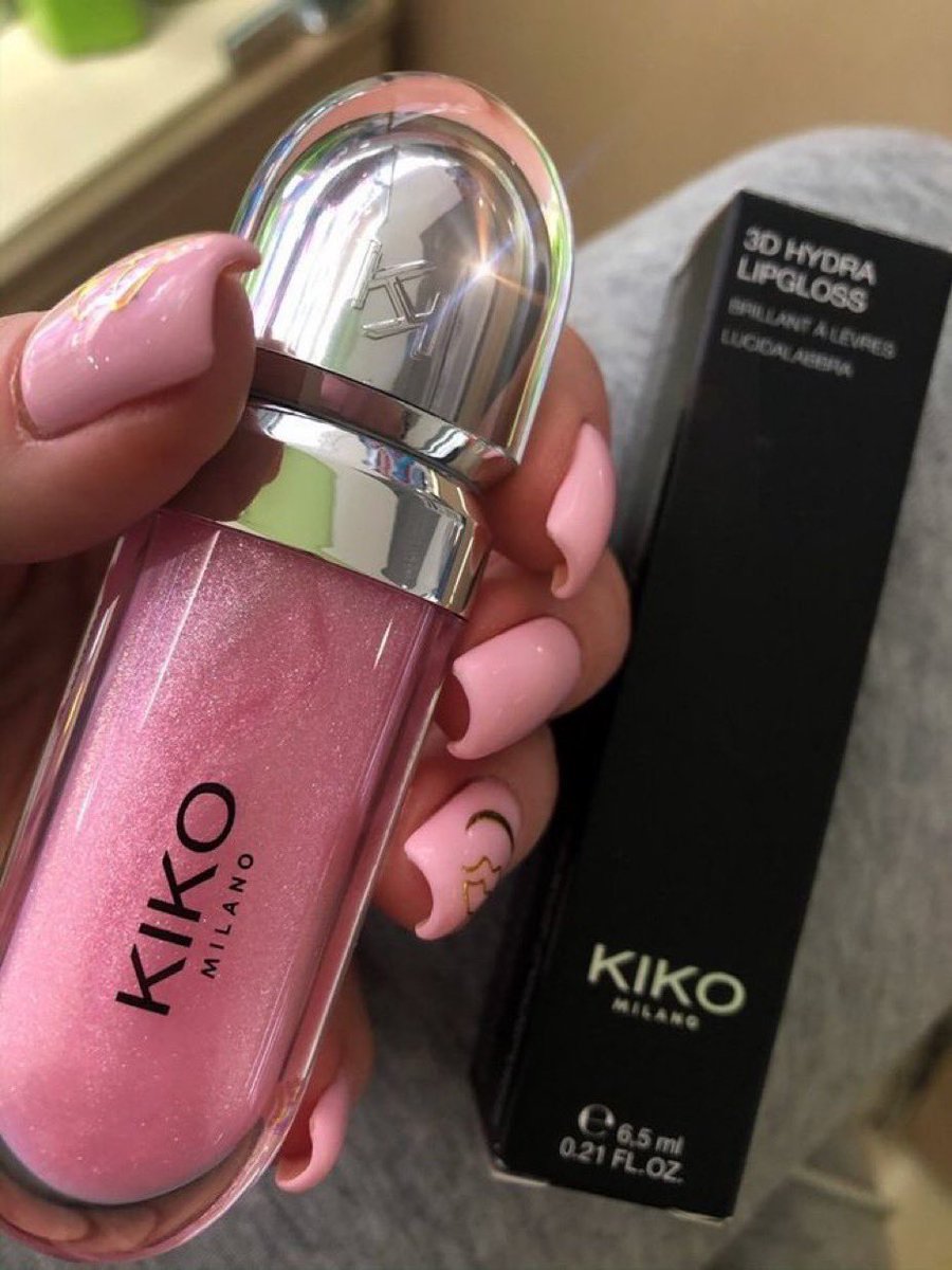 kiko pink shimmer lipgloss